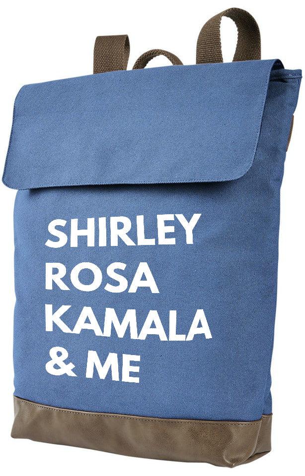 Shirley, Rosa, Kamala & Me Canvas Backpack